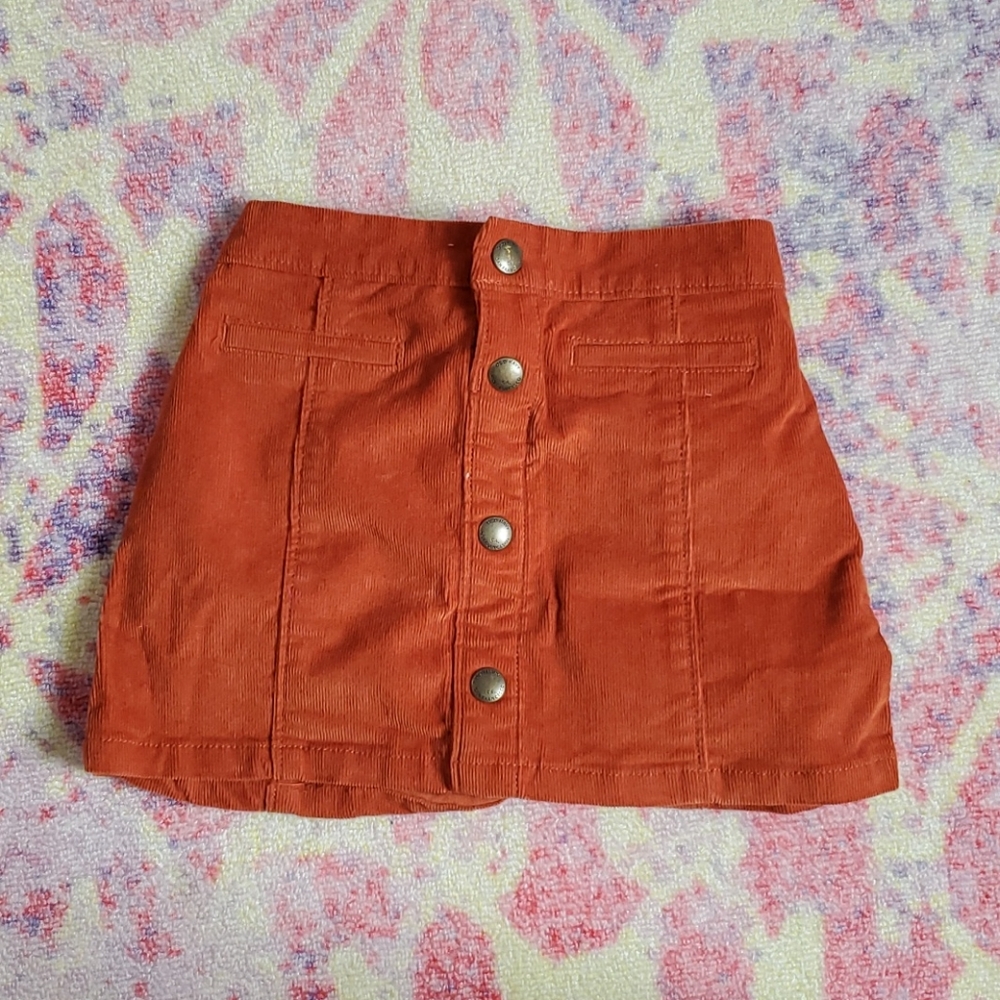 Curdoroy skirt